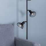 Stojací lampa Elsa, černá