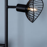 Stojací lampa Elsa, černá
