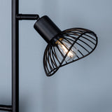 Stojací lampa Elsa, černá