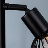 Stojací lampa Elsa, černá