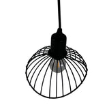 Závěsná lampa Elsa, černá