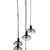 Závěsná lampa Elsa, černá