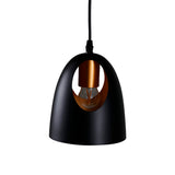 Závěsná lampa Elda, černá