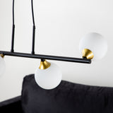 Závěsná lampa Orb, černá