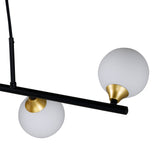 Závěsná lampa Orb, černá
