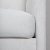 Lounge křeslo Zoom, světle béžové, S95xD84xV80