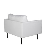 Lounge křeslo Zoom, světle béžové, S95xD84xV80