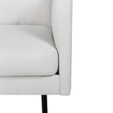 Lounge křeslo Zoom, světle béžové, S95xD84xV80