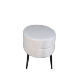 Taburet Otto, smetanový, D100S40V41