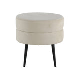 Taburet Pot, světle béžový, D40S40V40