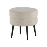 Taburet Pot, světle béžový, D40S40V40