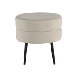 Taburet Pot, světle béžový, D40S40V40