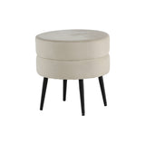 Taburet Pot, světle béžový, D40S40V40