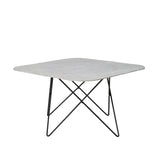 Konferenční stolek Tristar, šedý, 80x80