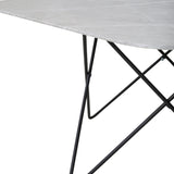 Konferenční stolek Tristar, šedý, 80x80