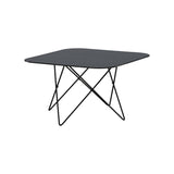 Konferenční stolek Tristar, černý, 80x80