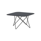 Konferenční stolek Tristar, černý, 80x80