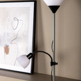 Stojací lampa Bagasi, světle šedá