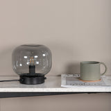 Stolní lampa Bollonelie, černá