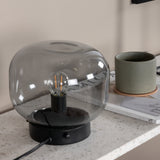 Stolní lampa Bollonelie, černá