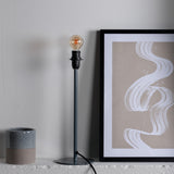 Stolní lampa Dasir, světle šedá