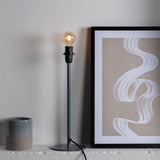 Stolní lampa Dasir, světle šedá