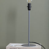 Stolní lampa Dasir, světle šedá