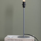 Stolní lampa Dasir, světle šedá