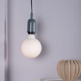 Závěsná lampa Hang, tmavě šedá