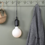 Závěsná lampa Hang, černá