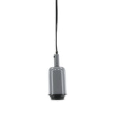 Závěsná lampa Hang, světle šedá