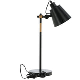 Stolní lampa Skott, černá