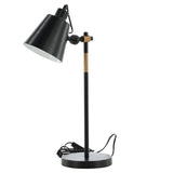 Stolní lampa Skott, černá
