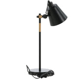 Stolní lampa Skott, černá