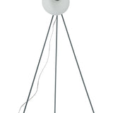 Stojací lampa Tiv, tmavě šedá