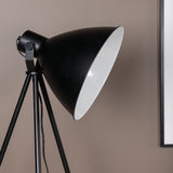 Stojací lampa Tiv, černá