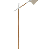 Stojací lampa Dennis, béžová