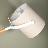 Stojací lampa Dennis, béžová