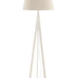 Stojací lampa Kona, bílá