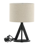 Stolní lampa Kona, černá