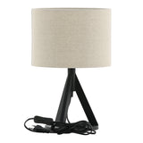 Stolní lampa Kona, černá