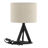 Stolní lampa Kona, černá