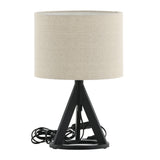 Stolní lampa Kona, černá