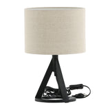 Stolní lampa Kona, černá