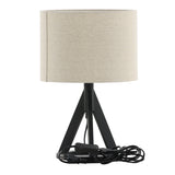 Stolní lampa Kona, černá