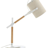Stolní lampa Dennis, přírodní barva