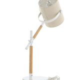 Stolní lampa Dennis, přírodní barva