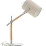 Stolní lampa Dennis, béžová