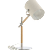 Stolní lampa Dennis, béžová