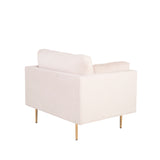 Lounge křeslo Boom, světle béžové
